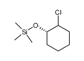 ((S)-2-Chloro-cyclohexyloxy)-trimethyl-silane Structure