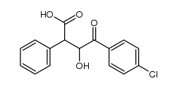 4-(4-chloro-phenyl)-3-hydroxy-4-oxo-2-phenyl-butyric acid Structure