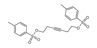 hex-3-yne-1,6-diyl-bis(4-methylbenzene sulfonate) Structure