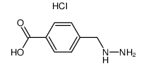 p-Carboxy-benzylhydrazin-hydrochlorid结构式