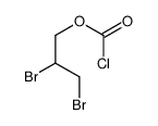 2,3-dibromopropyl carbonochloridate Structure