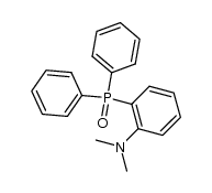 2-diphenylphosphinoyl-N,N-dimethylaniline结构式