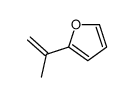 2-(1-Propen-2-yl)furan Structure