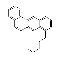 8-Pentylbenz[a]anthracene结构式