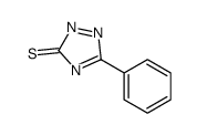 5-phenyl-1,2,4-triazole-3-thione结构式