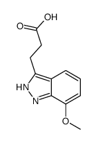 3-(7-METHOXY-1H-INDAZOL-3-YL)PROPANOIC ACID picture