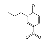 5-nitro-1-propyl-1H-pyridin-2-one Structure