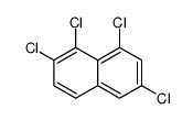 1,2,6,8-tetrachloronaphthalene结构式