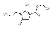 ethyl 2-methyl-5-oxo-1-propyl-4H-pyrrole-3-carboxylate picture