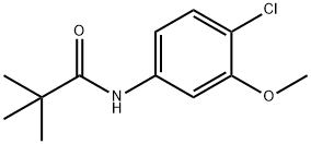 N-(4-氯-3-甲氧基苯基)-2,2-二甲基丙酰胺图片