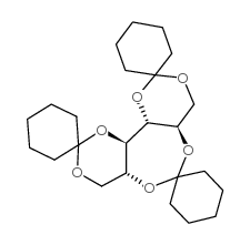 1,3:2,5:4,6-三-O-环亚己基-D-甘露醇结构式