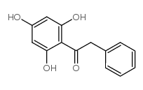 2',4',6'-三羟基-2-苯基乙酰苯结构式