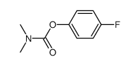 4-fluorophenyl dimethylcarbamate Structure