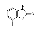 2(3H)-Benzothiazolone,7-methyl-(9CI)结构式