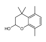 4,4,5,8-tetramethyl-2,3-dihydrochromen-2-ol Structure