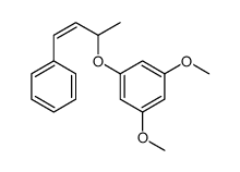 1,3-dimethoxy-5-(4-phenylbut-3-en-2-yloxy)benzene结构式