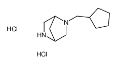 (1S,4S)-(+)-2-(3,4-DICHLORO-BENZYL)-2,5-DIAZA-BICYCLO[2.2.1]HEPTANE Structure