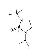 1,3-二叔丁基-1,3,2-二氮杂磷啶-2-氧化物结构式