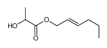 (E)-hex-2-enyl lactate Structure