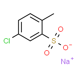 sodium chlorotoluenesulphonate Structure