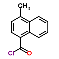 4-Methyl-1-naphthoyl chloride Structure