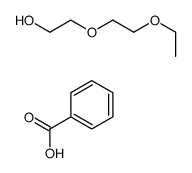 benzoic acid,2-(2-ethoxyethoxy)ethanol结构式