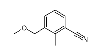 3-(Methoxymethyl)-2-methylbenzonitrile结构式