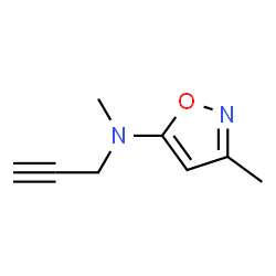 5-Isoxazolamine,N,3-dimethyl-N-2-propynyl-(9CI)结构式