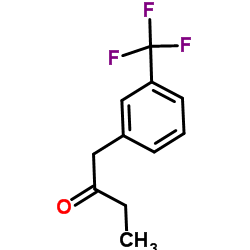 1-[3-(Trifluoromethyl)phenyl]-2-butanone Structure