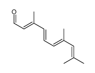 3,7,9-trimethyldeca-2,4,6,8-tetraenal Structure