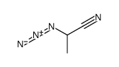 2-azidopropanenitrile Structure