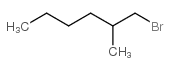 1-溴-2-甲基己烷结构式