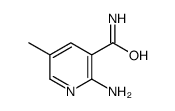 2-氨基-5-甲基烟酰胺结构式