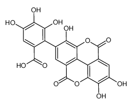 Flavogallonic acid dilactone Structure