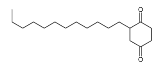 2-dodecylcyclohexane-1,4-dione结构式