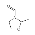 2-methyl-3-formyloxazolidine Structure