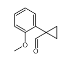 1-(2-methoxyphenyl)cyclopropanecarbaldehyde Structure