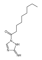 1-(3-amino-1,2,4-triazol-1-yl)nonan-1-one结构式