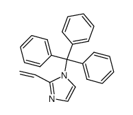 1-trityl-2-vinyl-1H-imidazole结构式