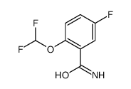 2-(Difluoromethoxy)-5-fluorobenzamide picture