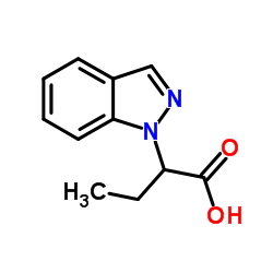 2-(1H-Indazol-1-yl)butanoic acid图片