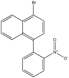 1-bromo-4-(2-nitrophenyl)naphthalene Structure