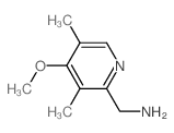 (4-Methoxy-3,5-dimethylpyridin-2-yl)methanamine Structure