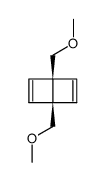 (1s,4s)-1,4-bis(methoxymethyl)bicyclo[2.2.0]hexa-2,5-diene Structure