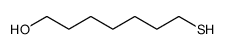 7-sulfanylheptan-1-ol Structure