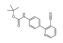 tert-butyl N-[4-(3-cyanopyridin-2-yl)phenyl]carbamate picture