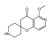 5-methoxyspiro[3H-pyrano[3,2-c]pyridine-2,4'-piperidine]-4-one Structure