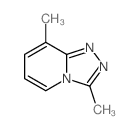 1,2,4-Triazolo[4,3-a]pyridine,3,8-dimethyl-结构式