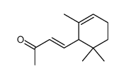 [S-(E)]-4-(2,6,6-trimethyl-2-cyclohexen-1-yl)-3-buten-2-one结构式