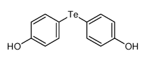 4-(4-hydroxyphenyl)tellanylphenol结构式